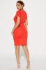 Giselle Short Sleeve Mini Dress - Red sold by Fashion Nova
