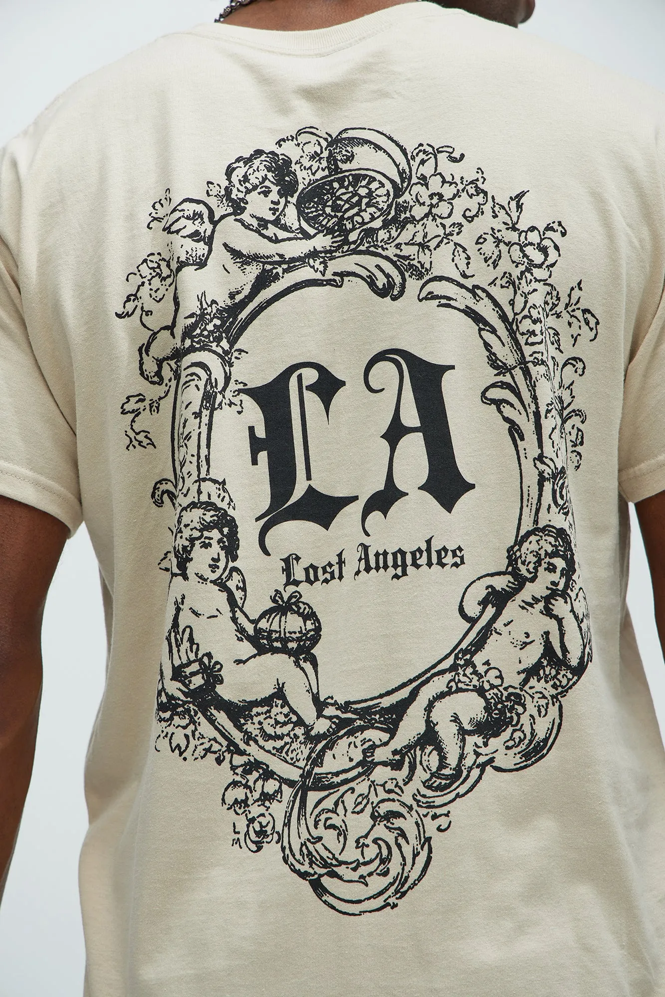 Lost Angeles Dream Short Sleeve Tee - Sand sold by Fashion Nova product image thumbnail 2