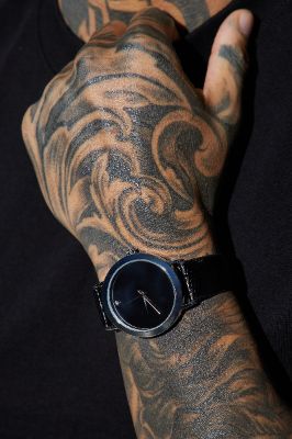 Give Me The Time Watch - Black/Silver sold by Fashion Nova