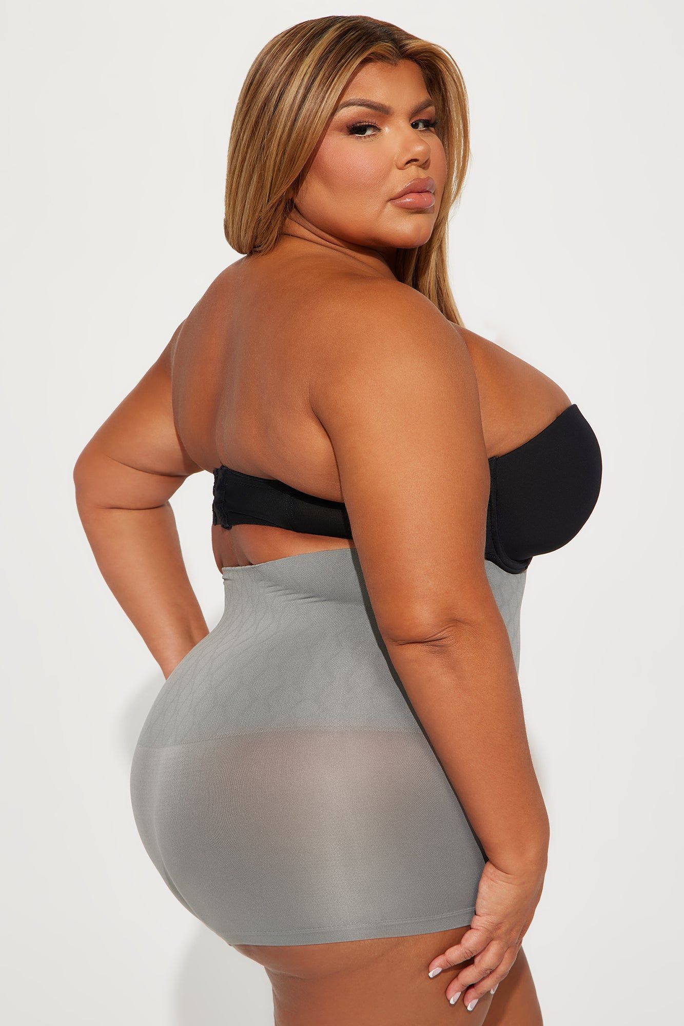 Perfect Fit Shapewear Short - Grey sold by Fashion Nova product image thumbnail 6