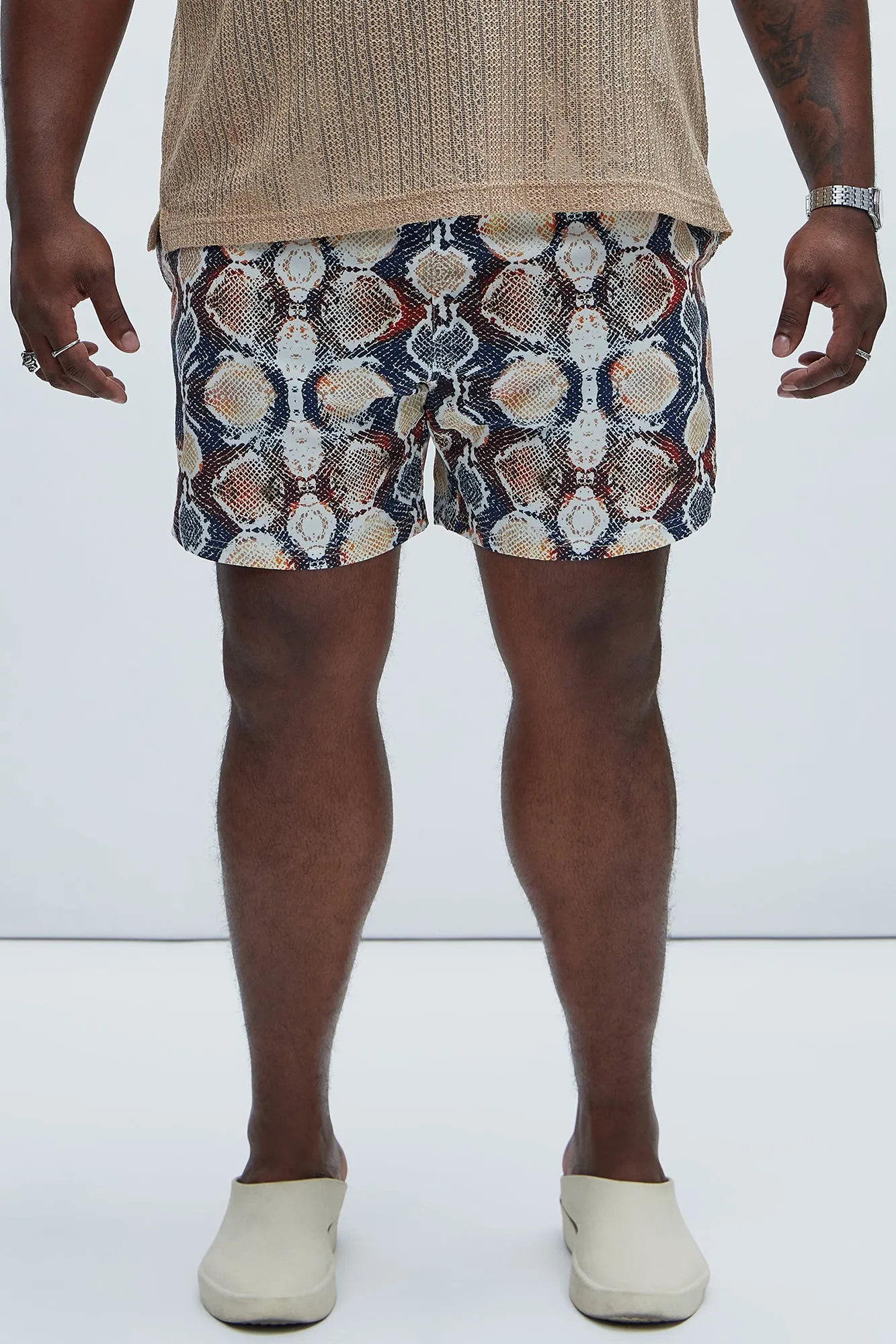 Crestway Python Swim Trunks - Multi Color sold by Fashion Nova product image thumbnail 4