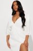 Paloma Pleated Maxi Dress - White sold by Fashion Nova