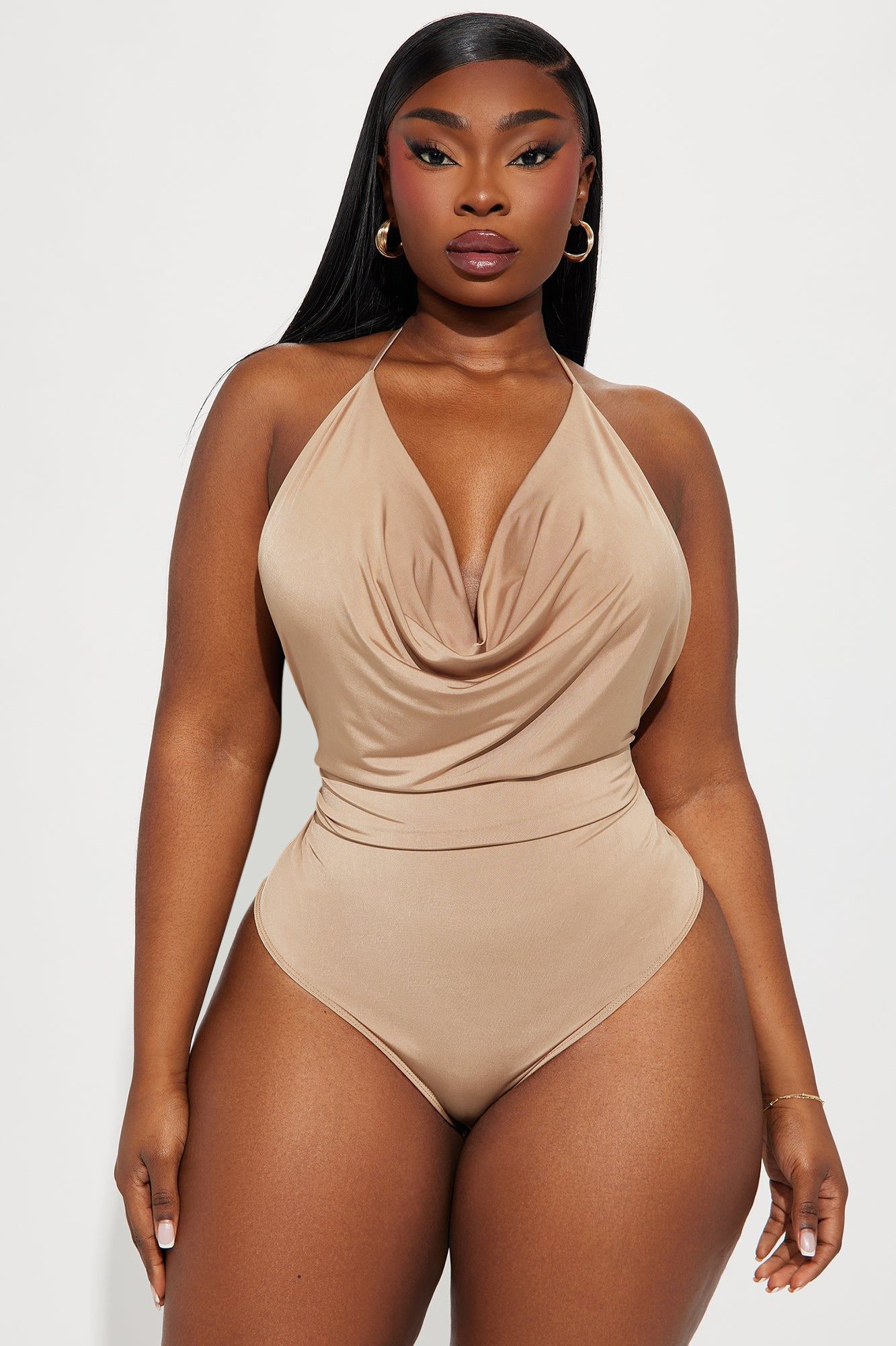 Fool For You Bodysuit - Mocha sold by Fashion Nova product image thumbnail 5