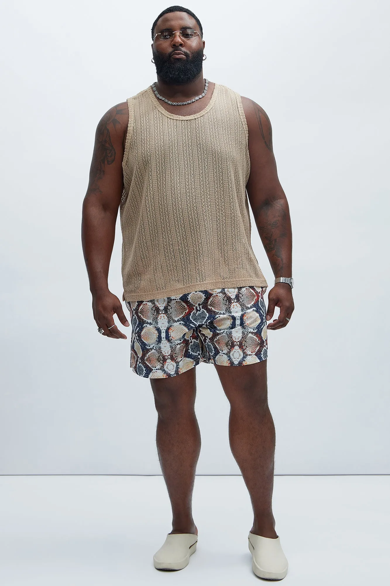 Crestway Python Swim Trunks - Multi Color sold by Fashion Nova product image thumbnail 5