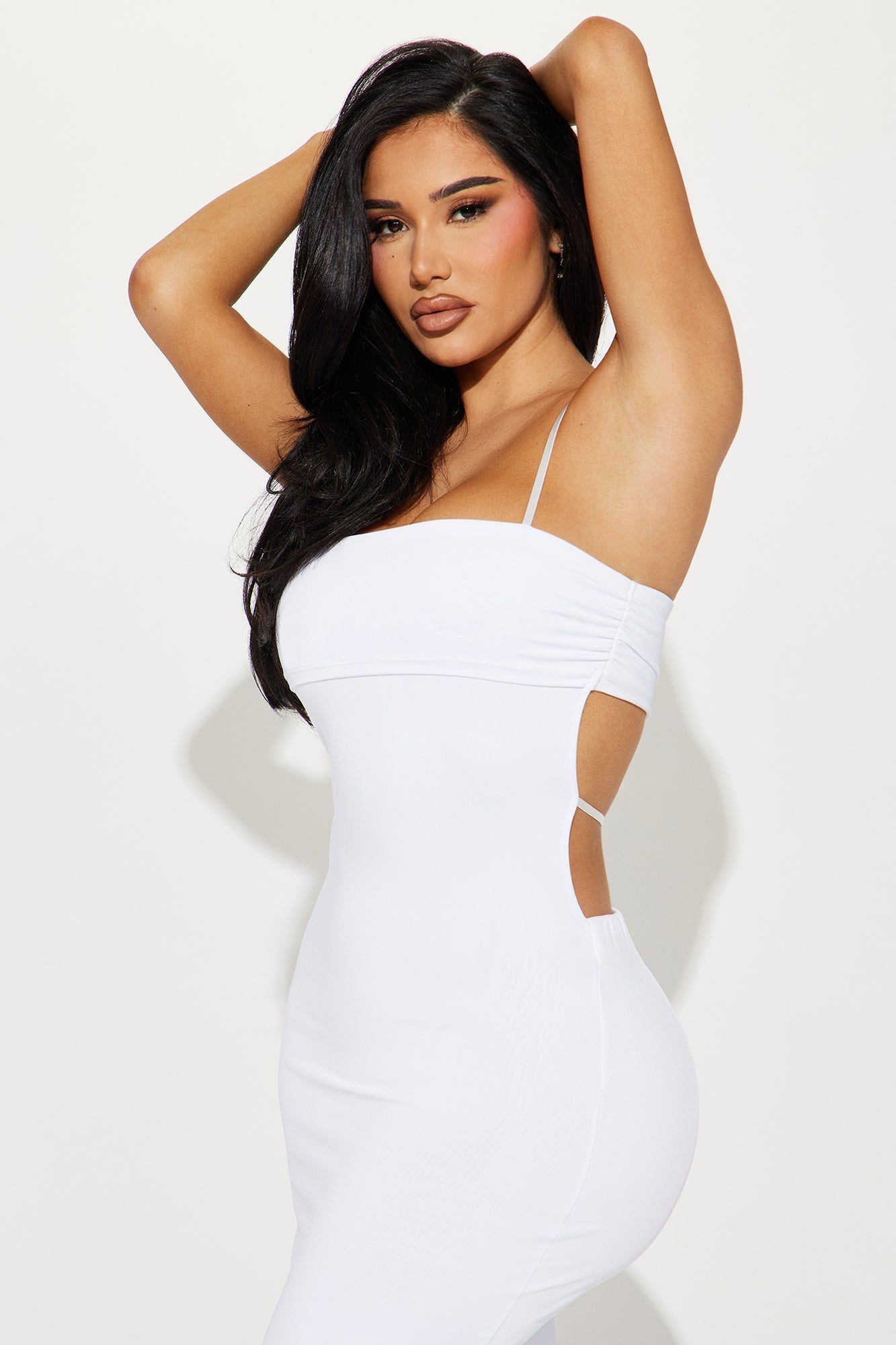 Emery Double Lined Maxi Dress - White sold by Fashion Nova product image thumbnail 2