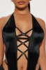 Sabrina Pleated Micro Mini Skirt Set - Black sold by Fashion Nova