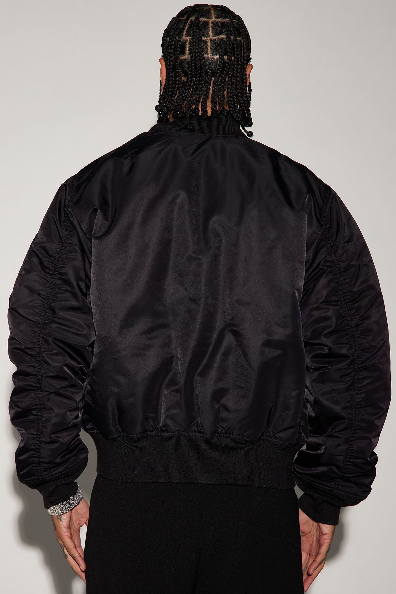 Cameo Flight Bomber Jacket - Black sold by Fashion Nova product image thumbnail 4