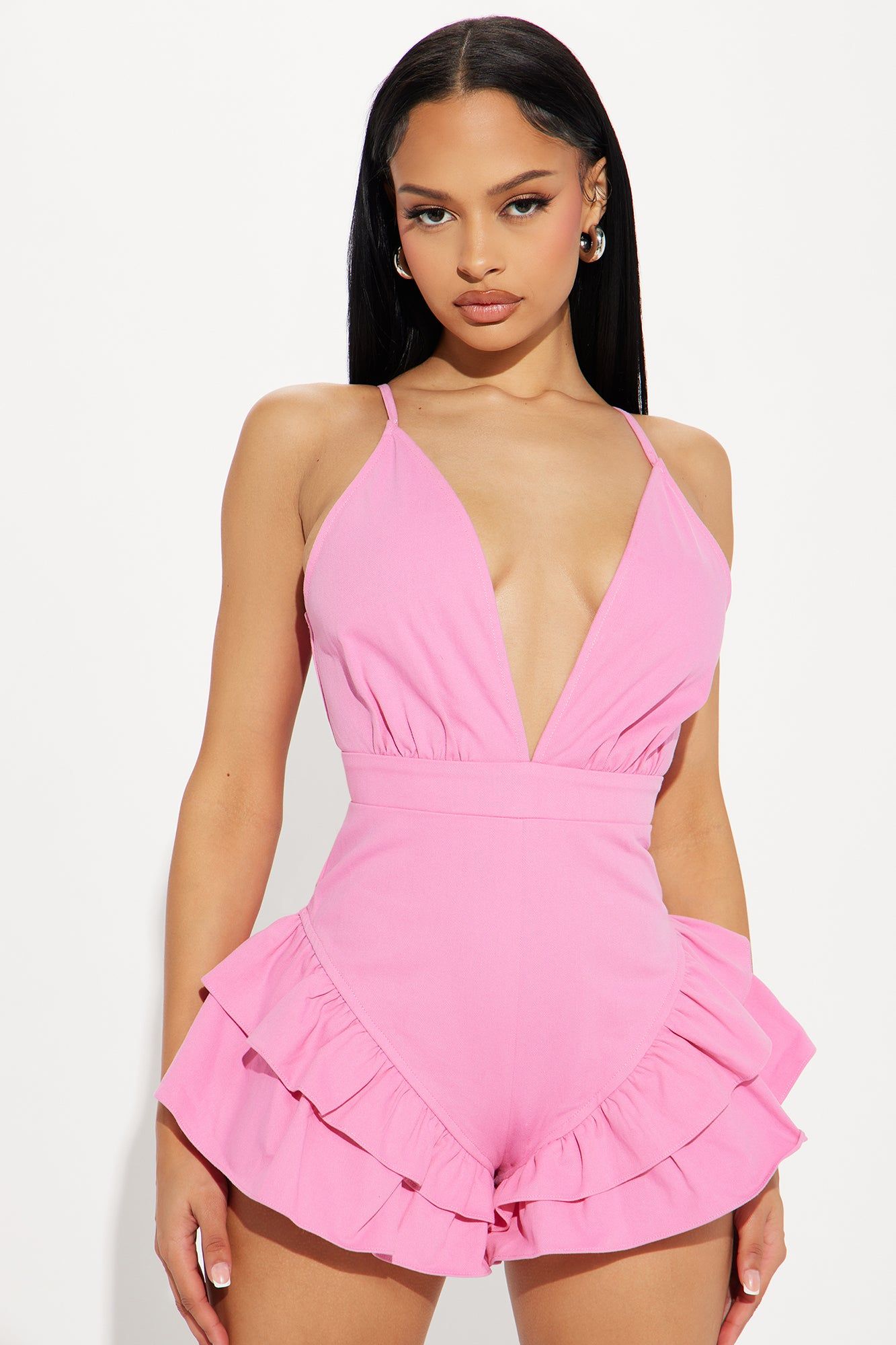 Permanent Vacation Romper - Pink sold by Fashion Nova product image thumbnail 2