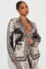 The Queen Satin Suit Set - Black/combo sold by Fashion Nova