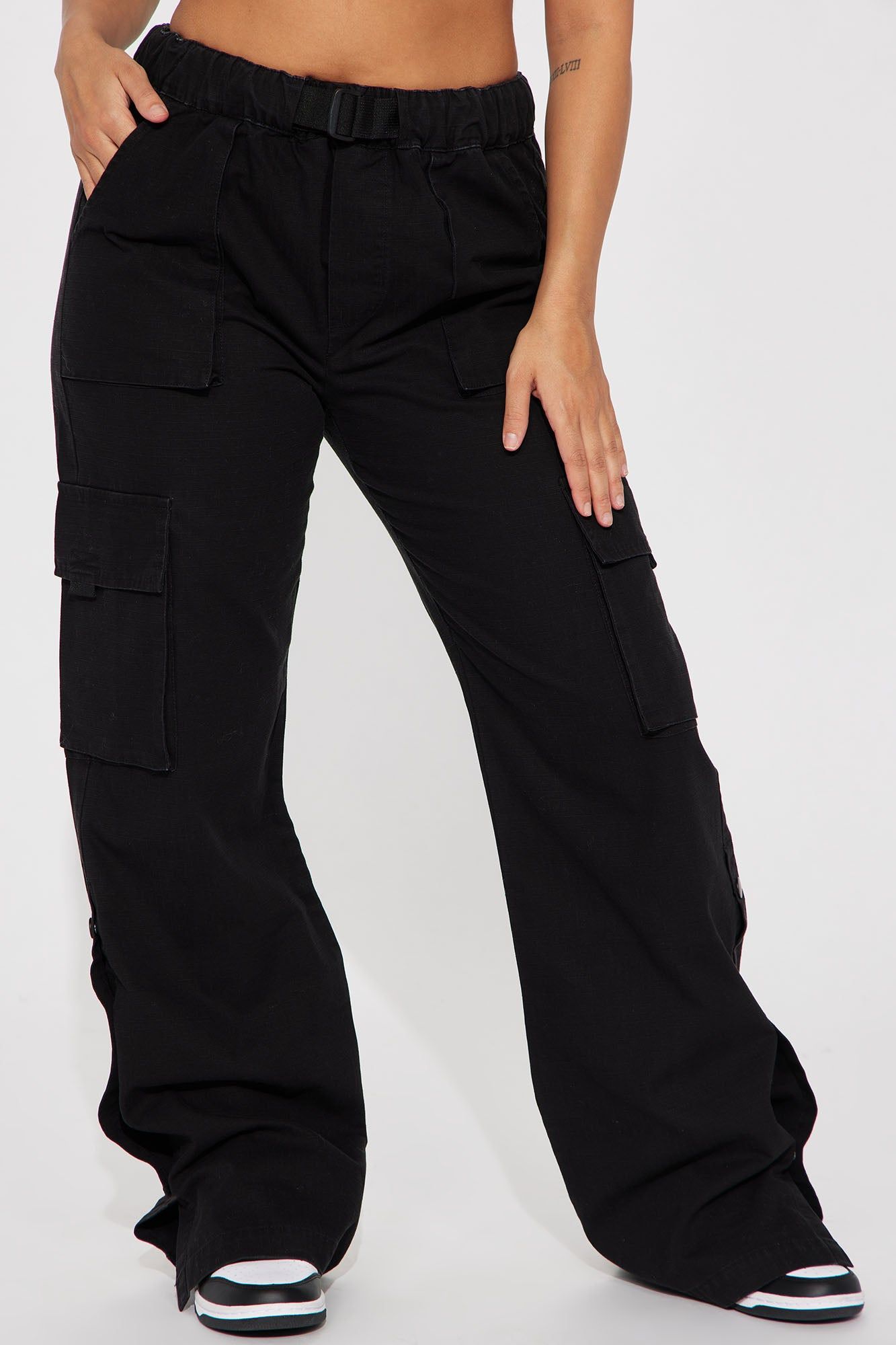 Big Moves Cargo Pant - Black sold by Fashion Nova product image thumbnail 2