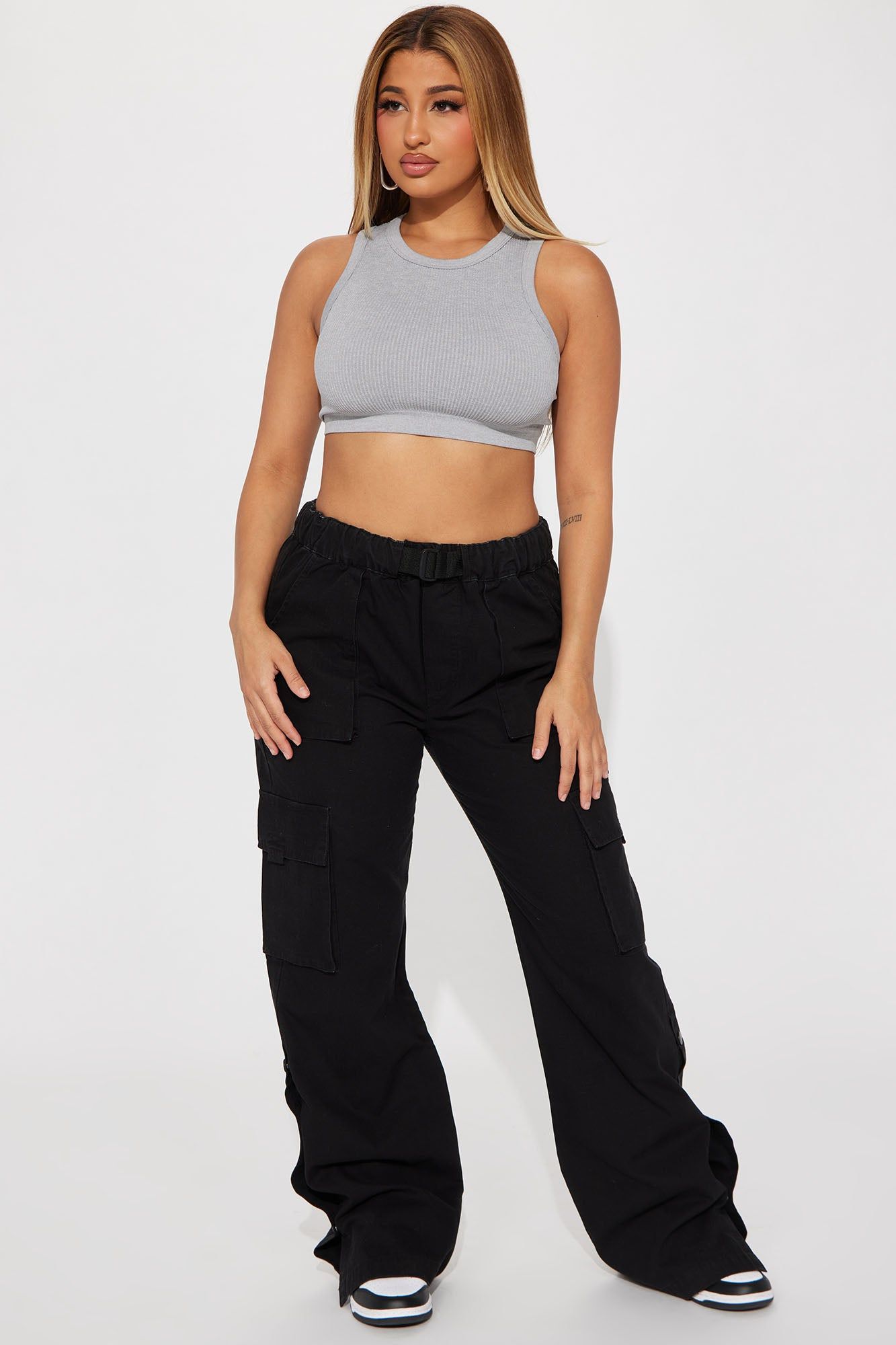 Big Moves Cargo Pant - Black sold by Fashion Nova