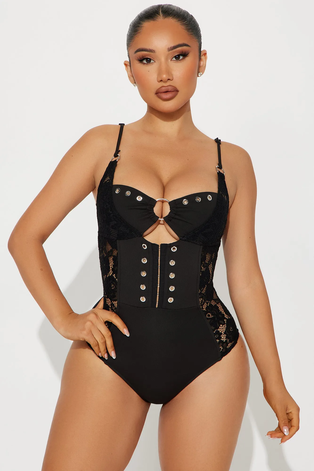Rock Revival Bodysuit - Black sold by Fashion Nova