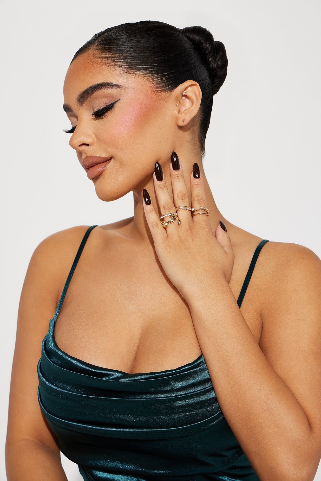 Daytime Date 5 Piece Ring Set - Gold sold by Fashion Nova product image thumbnail 2