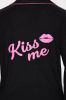 Kiss Me PJ Pant Set - Black/Pink sold by Fashion Nova