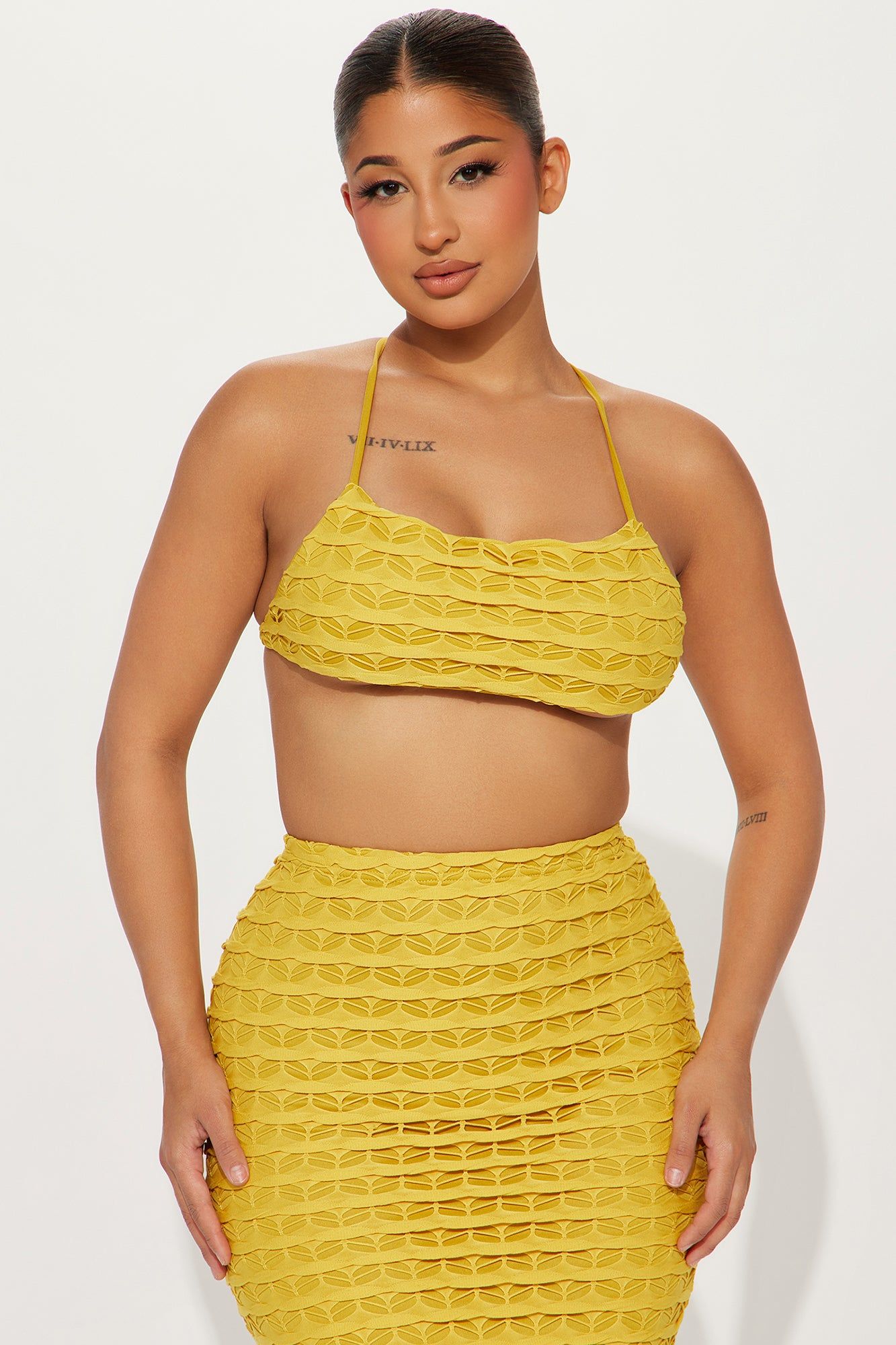 New Expression Skirt Set - Yellow sold by Fashion Nova product image thumbnail 2