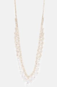 Shine Through The Night Necklace And Earring Set - Gold sold by Fashion Nova