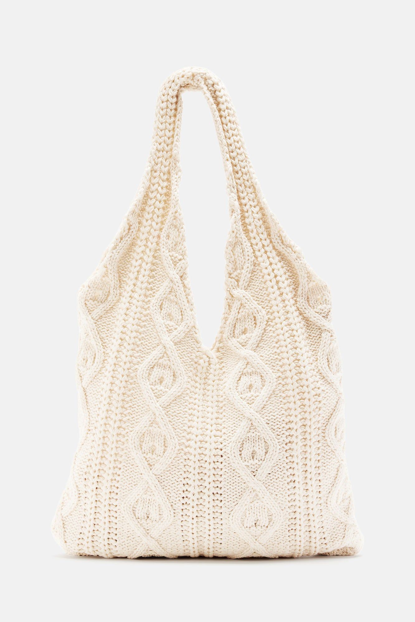 Summer Glow Crochet Tote Bag - Ivory sold by Fashion Nova product image thumbnail 3