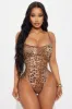 Dare To Touch Leopard Mesh Pant Set - Brown sold by Fashion Nova