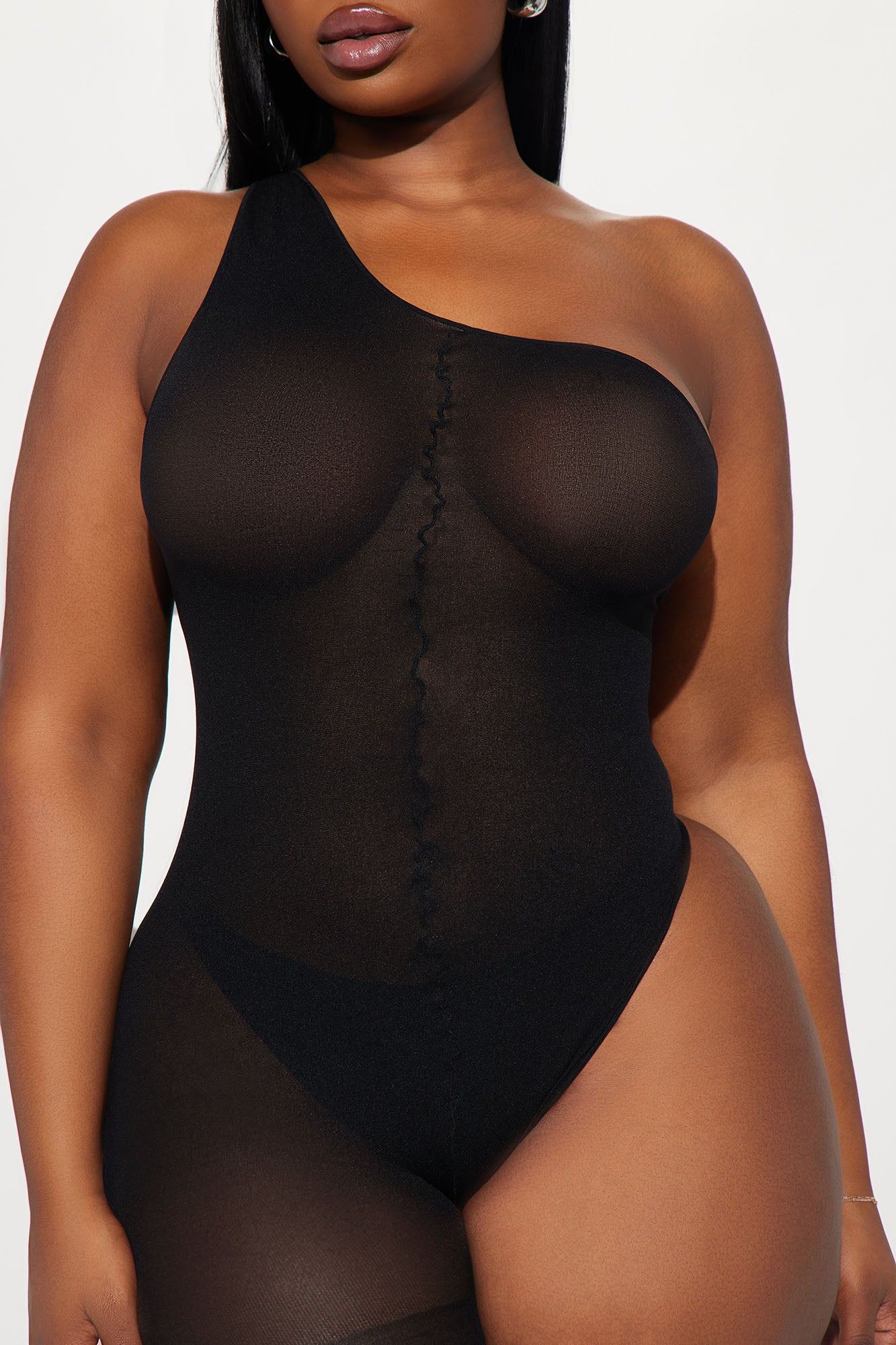 Tell Me I'm Yours Bodystocking - Black sold by Fashion Nova product image thumbnail 3