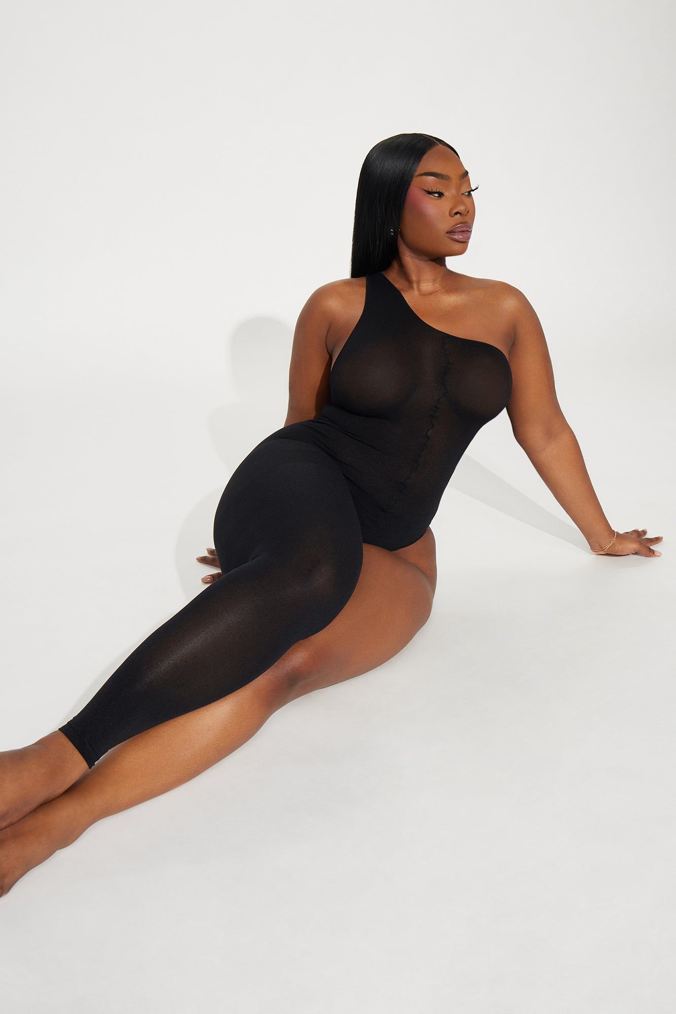 Tell Me I'm Yours Bodystocking - Black sold by Fashion Nova