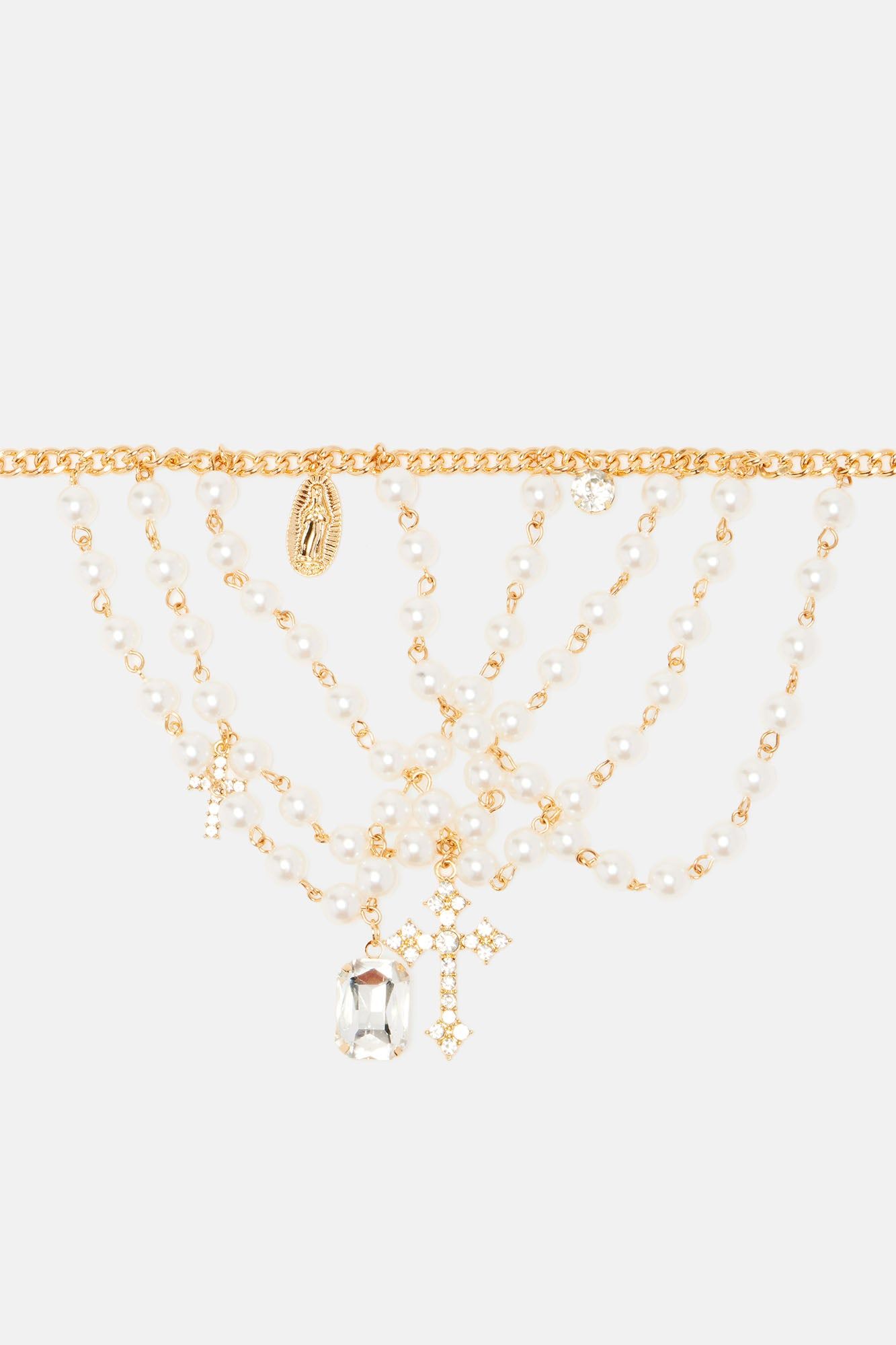 Goddess From Heaven Necklace - Gold sold by Fashion Nova product image thumbnail 3