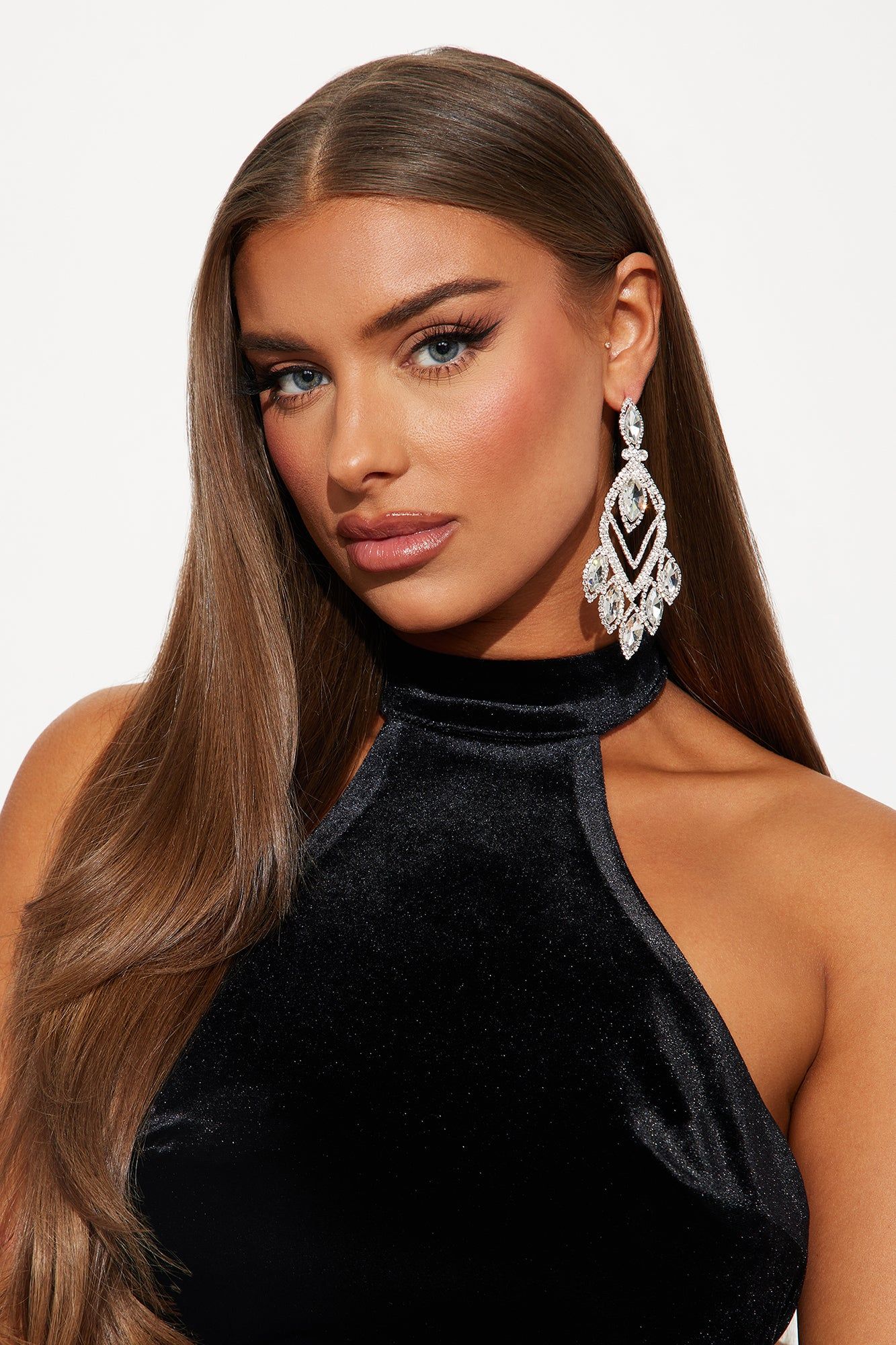 La Mas Bella Earrings - Silver sold by Fashion Nova product image thumbnail 2