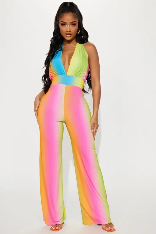 All The Colors Jumpsuit - Multi Color sold by Fashion Nova