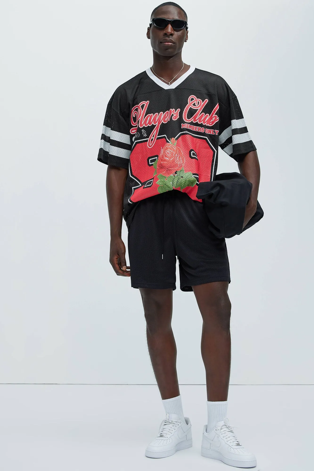 Player 99 Jersey - Black/White sold by Fashion Nova product image thumbnail 3