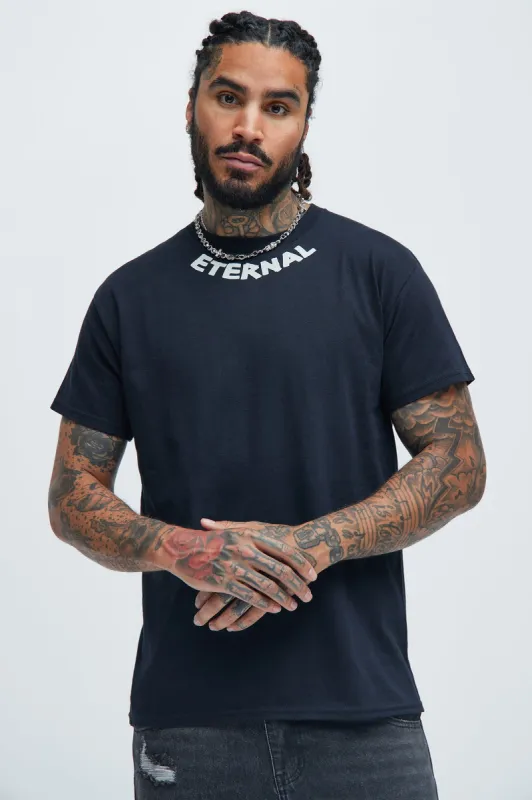 Eternal Happiness Oversized Short Sleeve Tee - Black sold by Fashion Nova