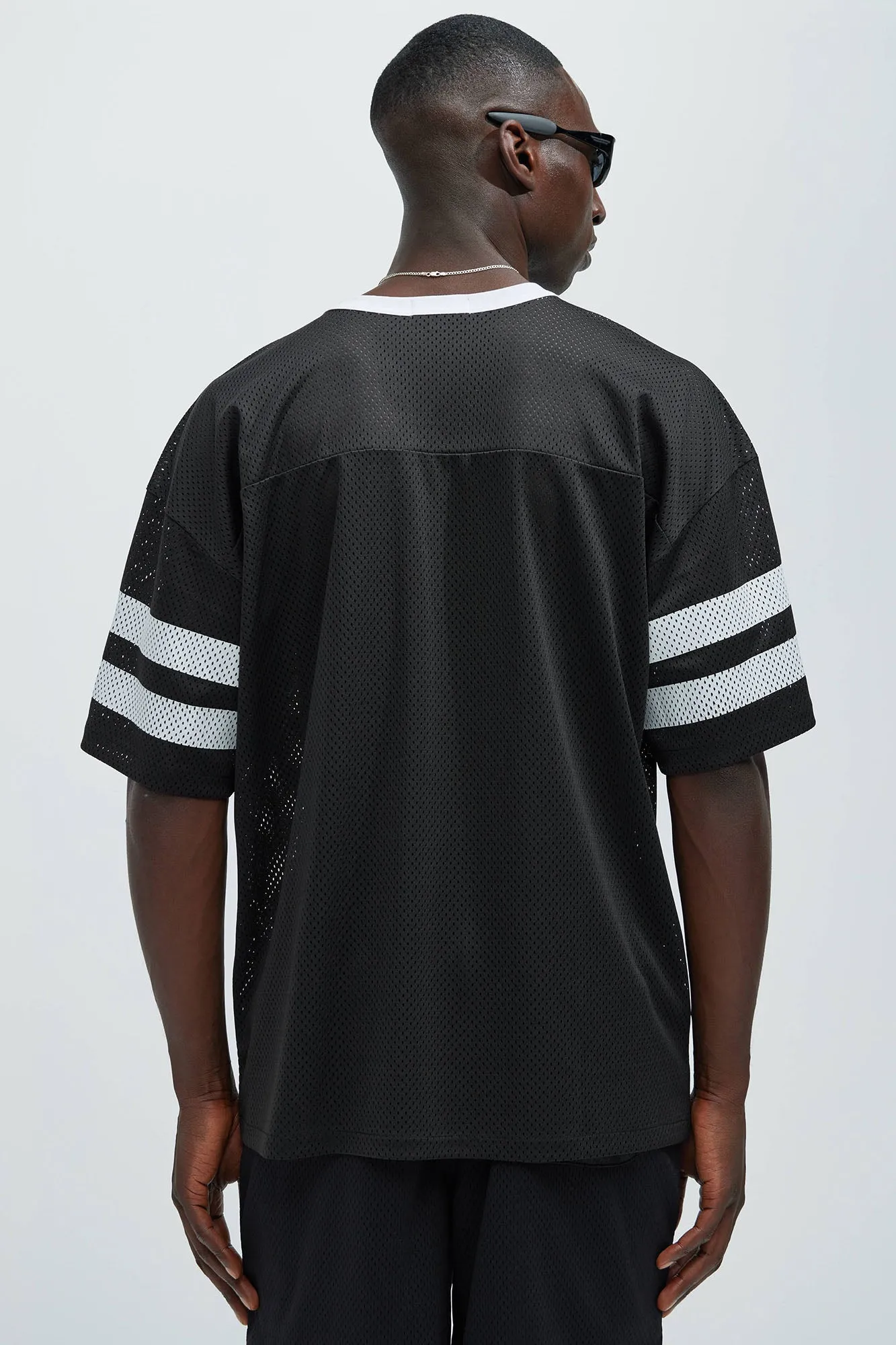 Player 99 Jersey - Black/White sold by Fashion Nova product image thumbnail 4