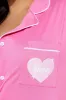 Your Angel PJ Sleep Shirt - Hot Pink sold by Fashion Nova