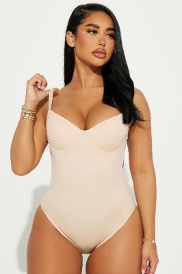 Show It Off Shapewear Bodysuit - Nude sold by Fashion Nova