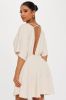 Francesca Flowy Mini Dress - Oatmeal sold by Fashion Nova