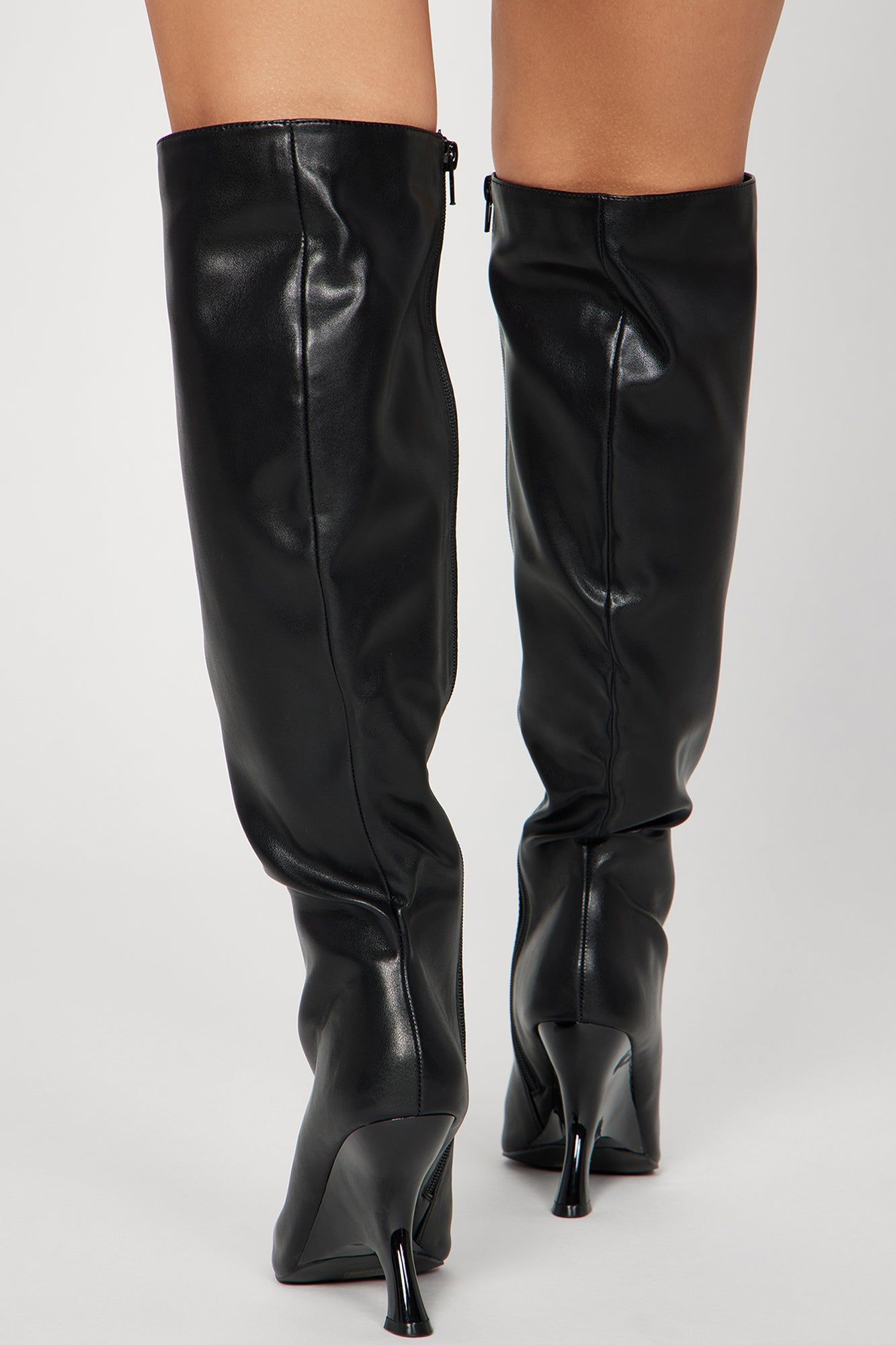 Making My Own Way Over The Knee Boots - Black sold by Fashion Nova product image thumbnail 4