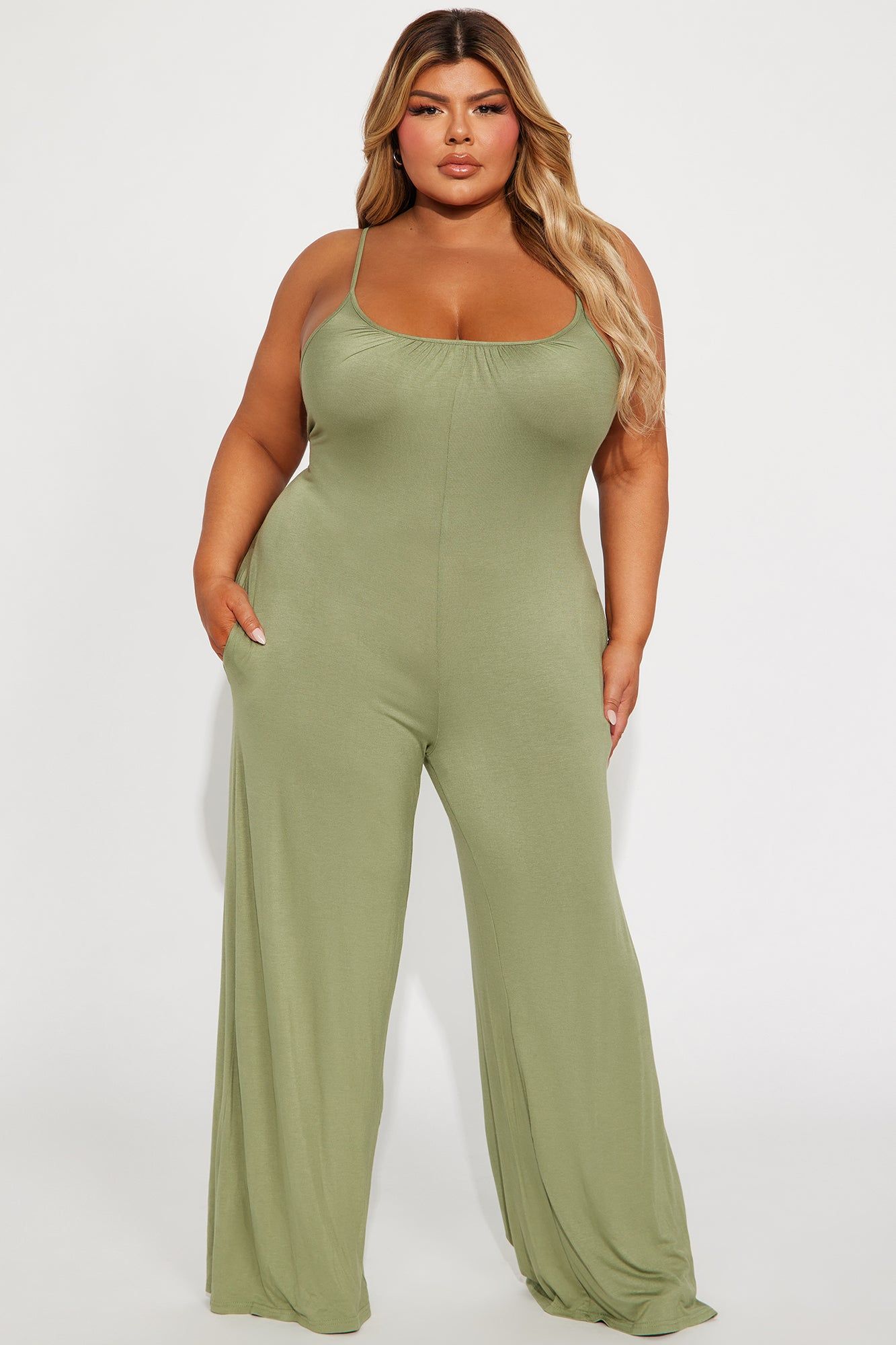 Dare To Dream Jumpsuit - Olive sold by Fashion Nova product image thumbnail 4