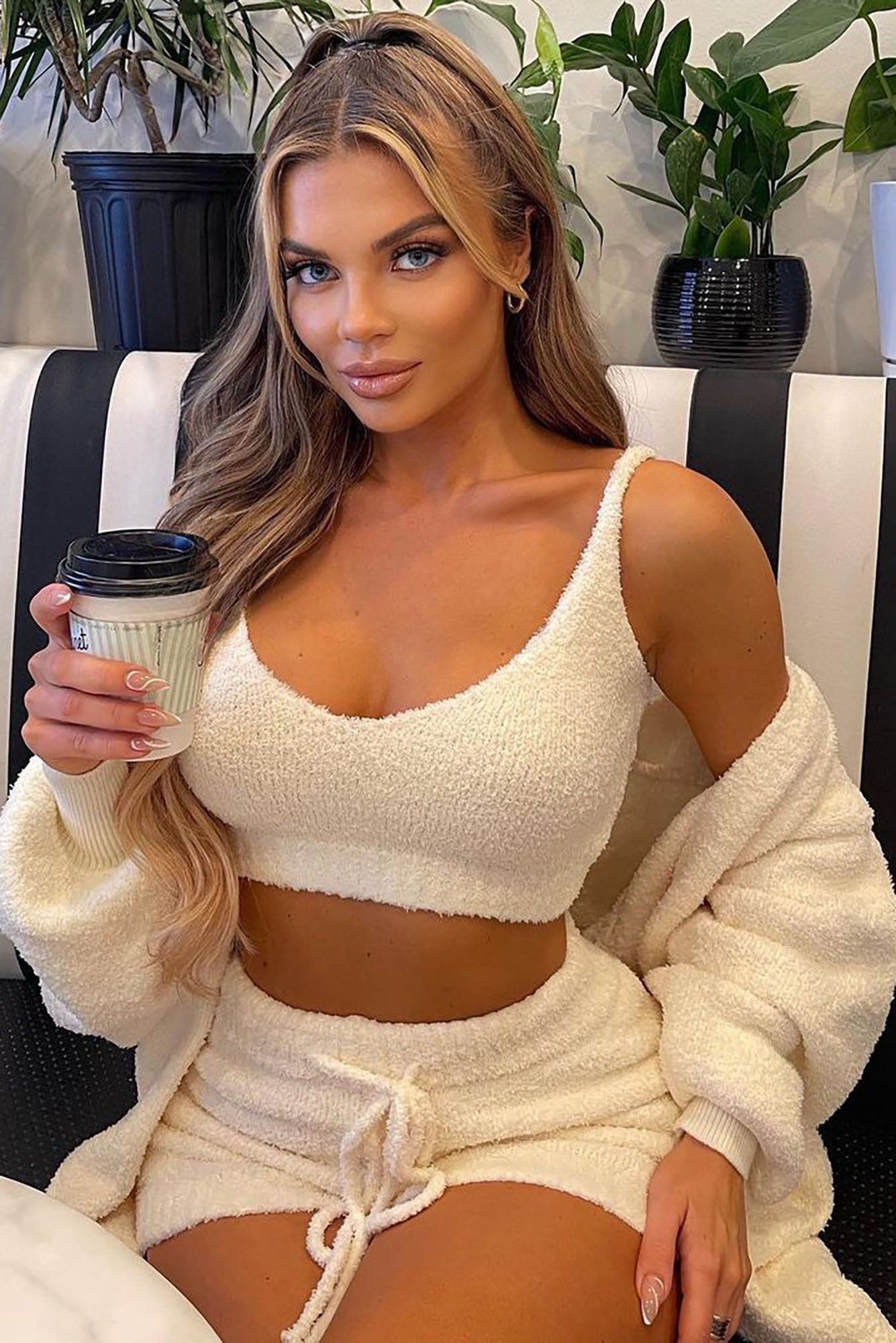 Living In It Cozy 3 Piece Set - Ivory sold by Fashion Nova product image thumbnail 4