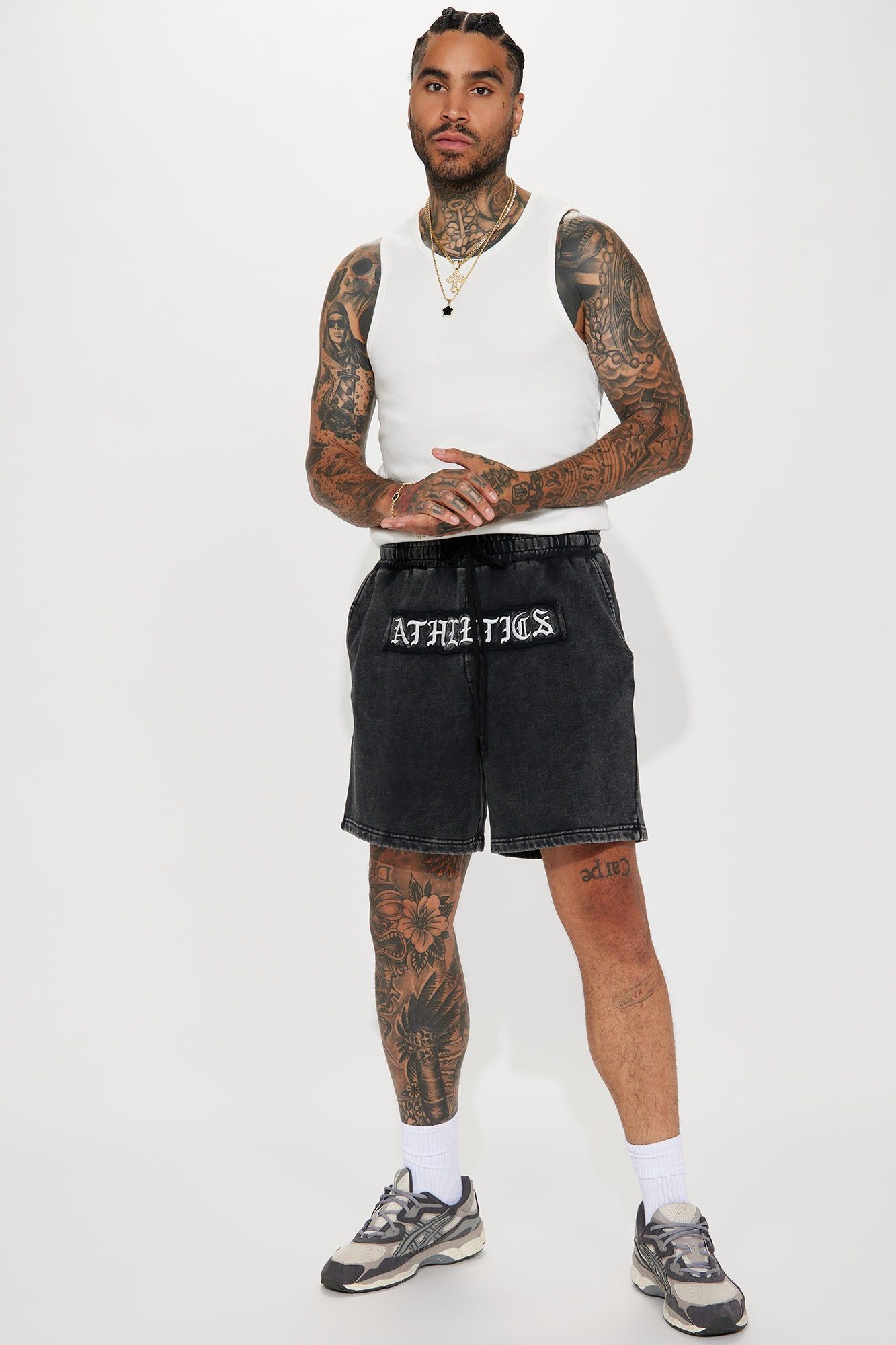 Athletics Relaxed Sweatshort - Black sold by Fashion Nova product image thumbnail 3