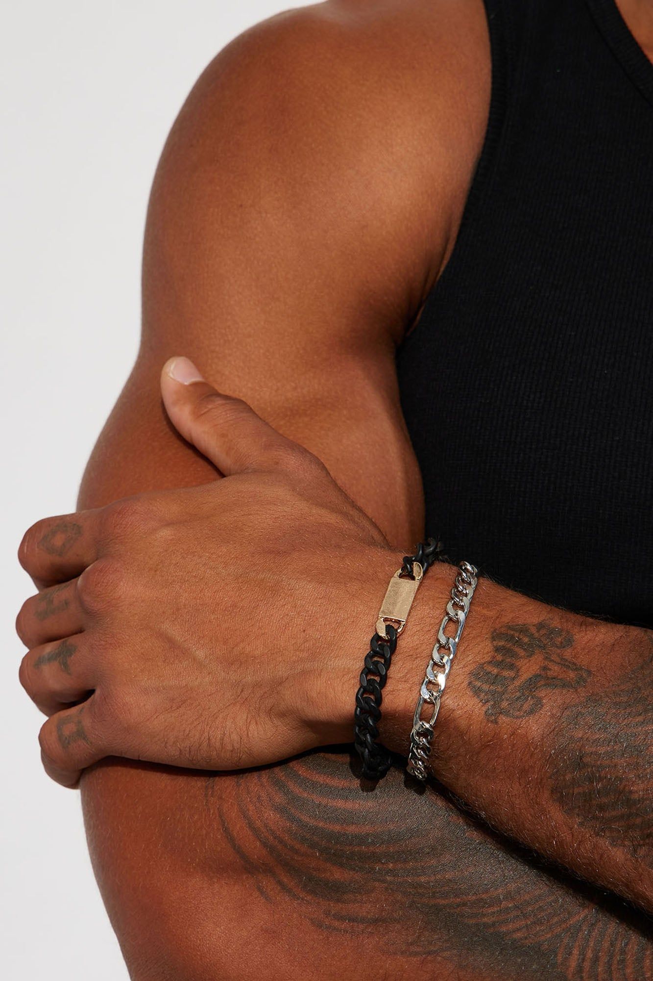 Come At Me Bracelet Set - Gold/combo sold by Fashion Nova product image thumbnail 3