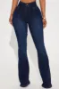 Rosemary Stretch Flare Jeans - Dark Wash sold by Fashion Nova