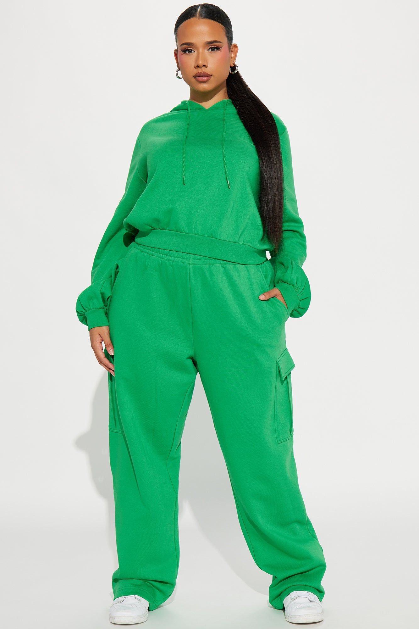 Easy Going Lounge Wide Leg Pant - Green sold by Fashion Nova product image thumbnail 4