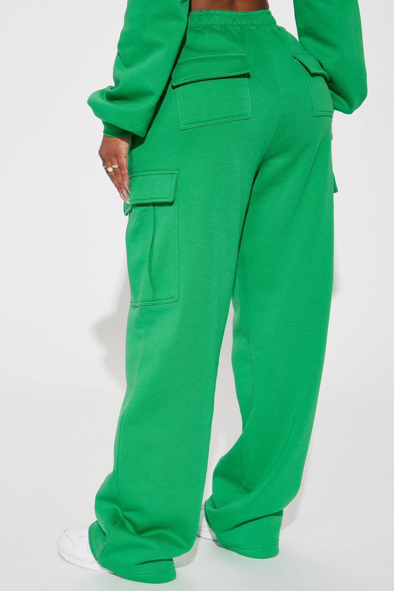 Easy Going Lounge Wide Leg Pant - Green sold by Fashion Nova product image thumbnail 3