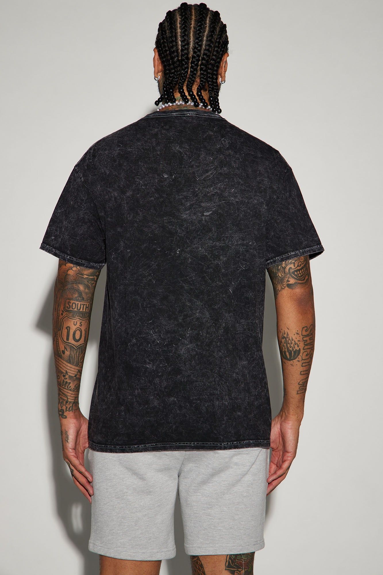 Mickey Punctuation Mark Short Sleeve Tee - Black sold by Fashion Nova product image thumbnail 4