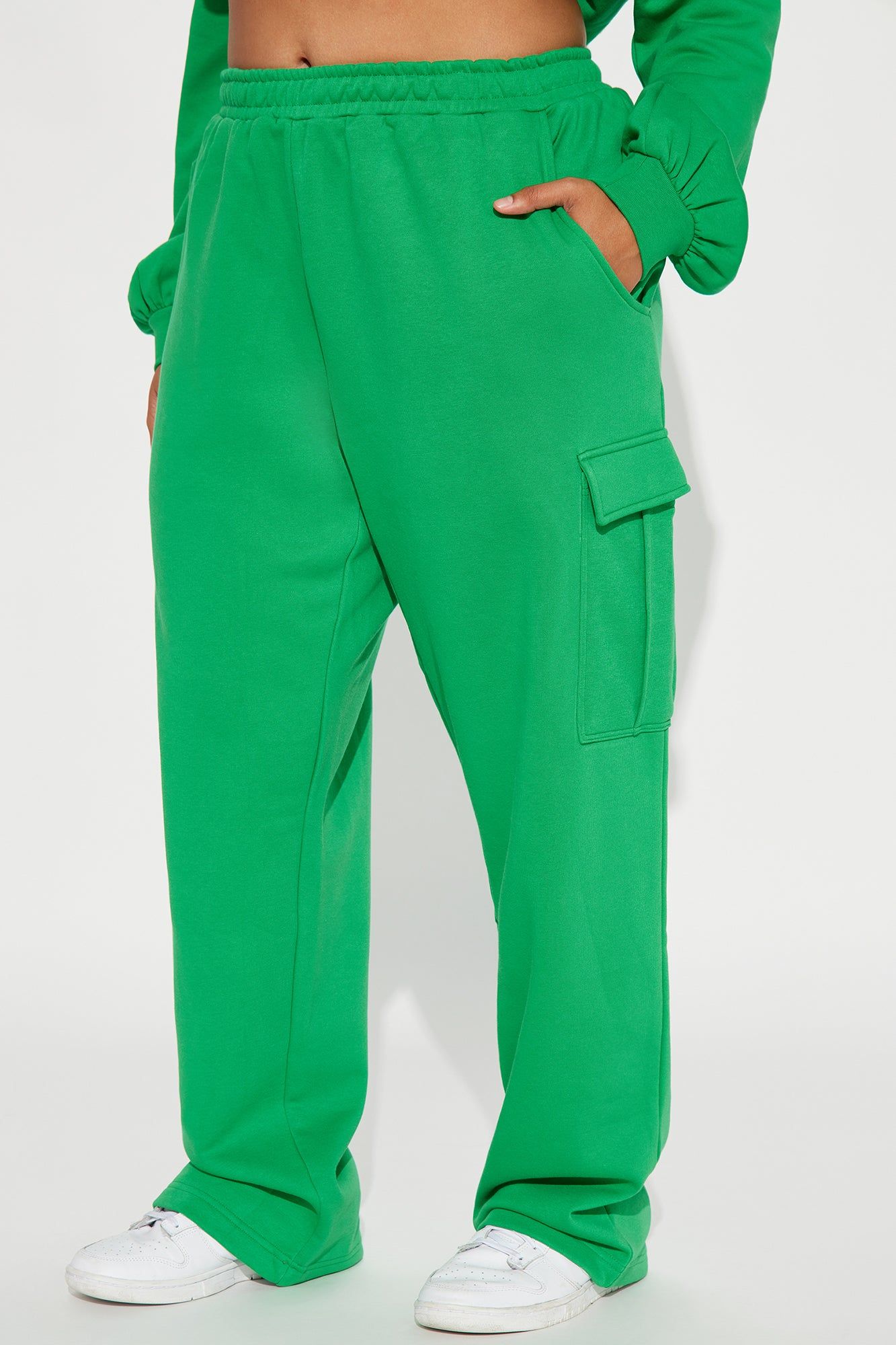 Easy Going Lounge Wide Leg Pant - Green sold by Fashion Nova product image thumbnail 5