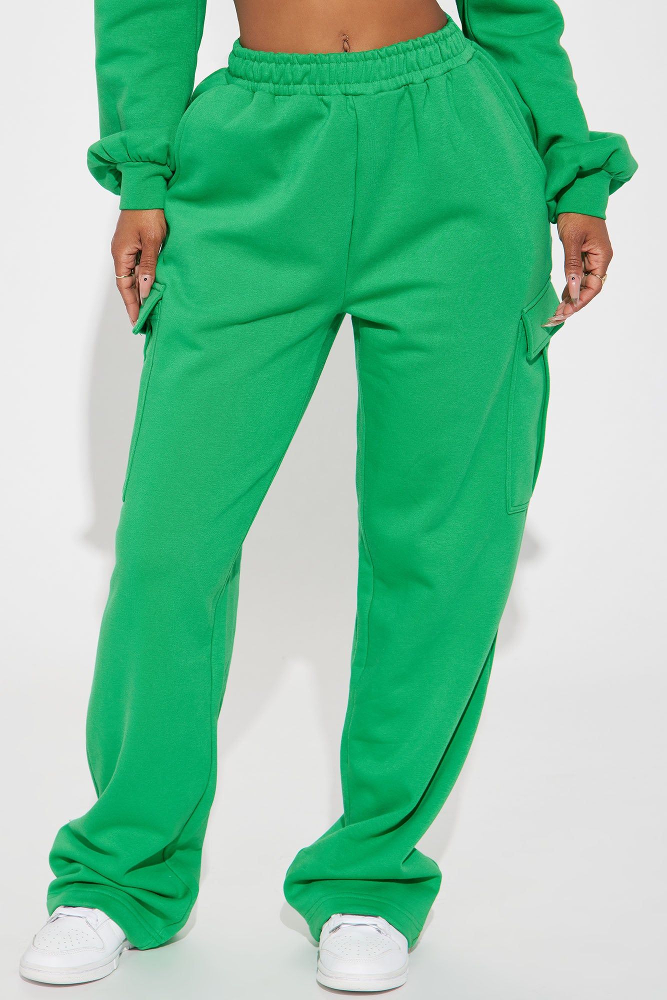 Easy Going Lounge Wide Leg Pant - Green sold by Fashion Nova product image thumbnail 2