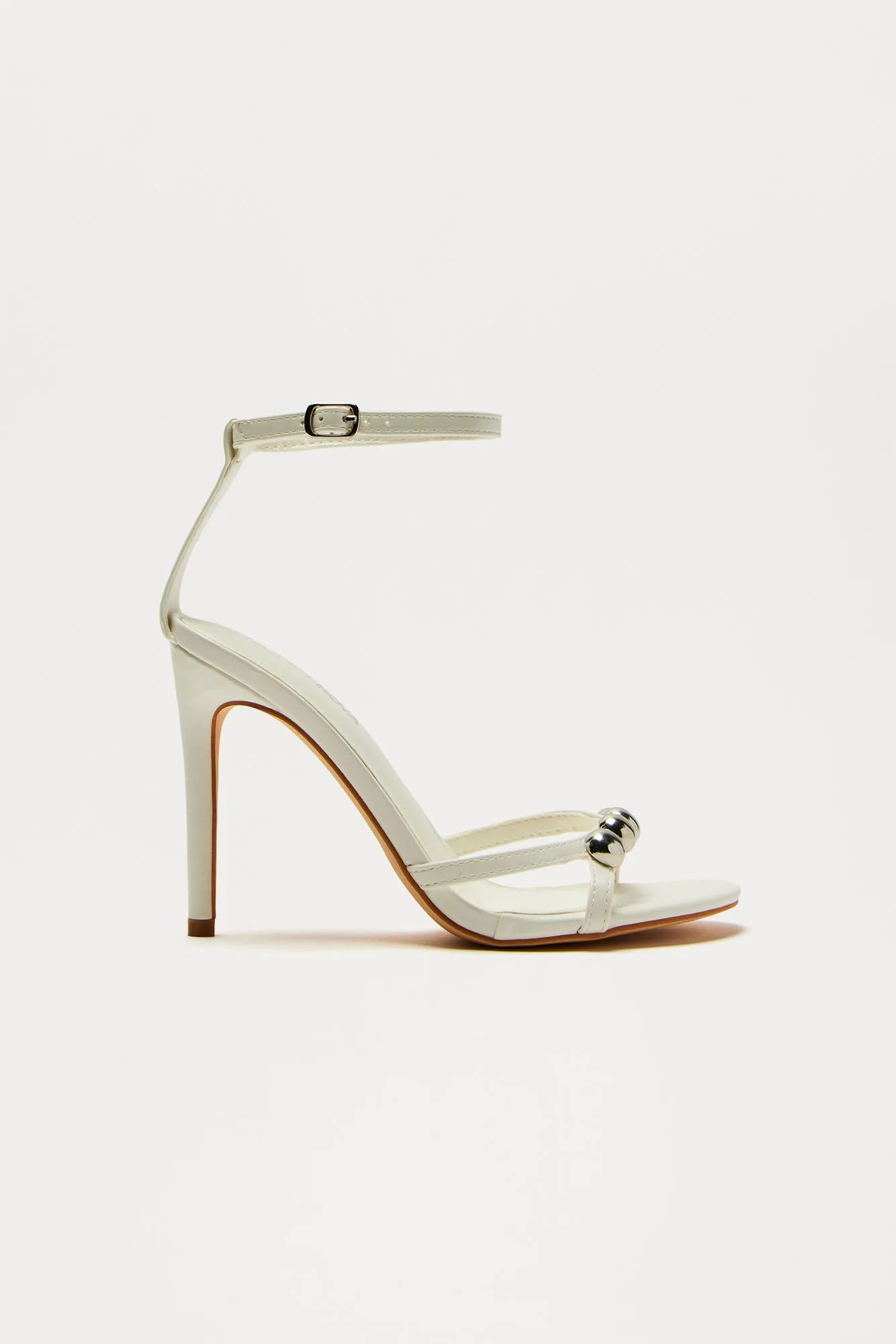 Unmatched Heeled Sandals - White sold by Fashion Nova product image thumbnail 5