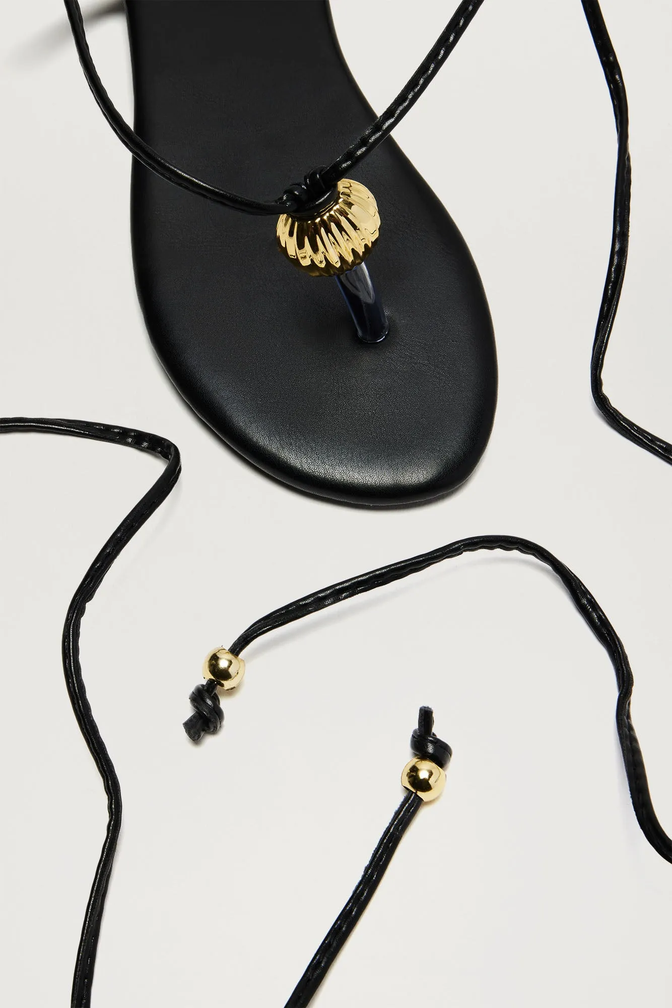 Kacie Flat Sandals - Black sold by Fashion Nova product image thumbnail 5