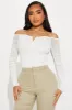 The Finer Things Mesh Bodysuit - Ivory sold by Fashion Nova
