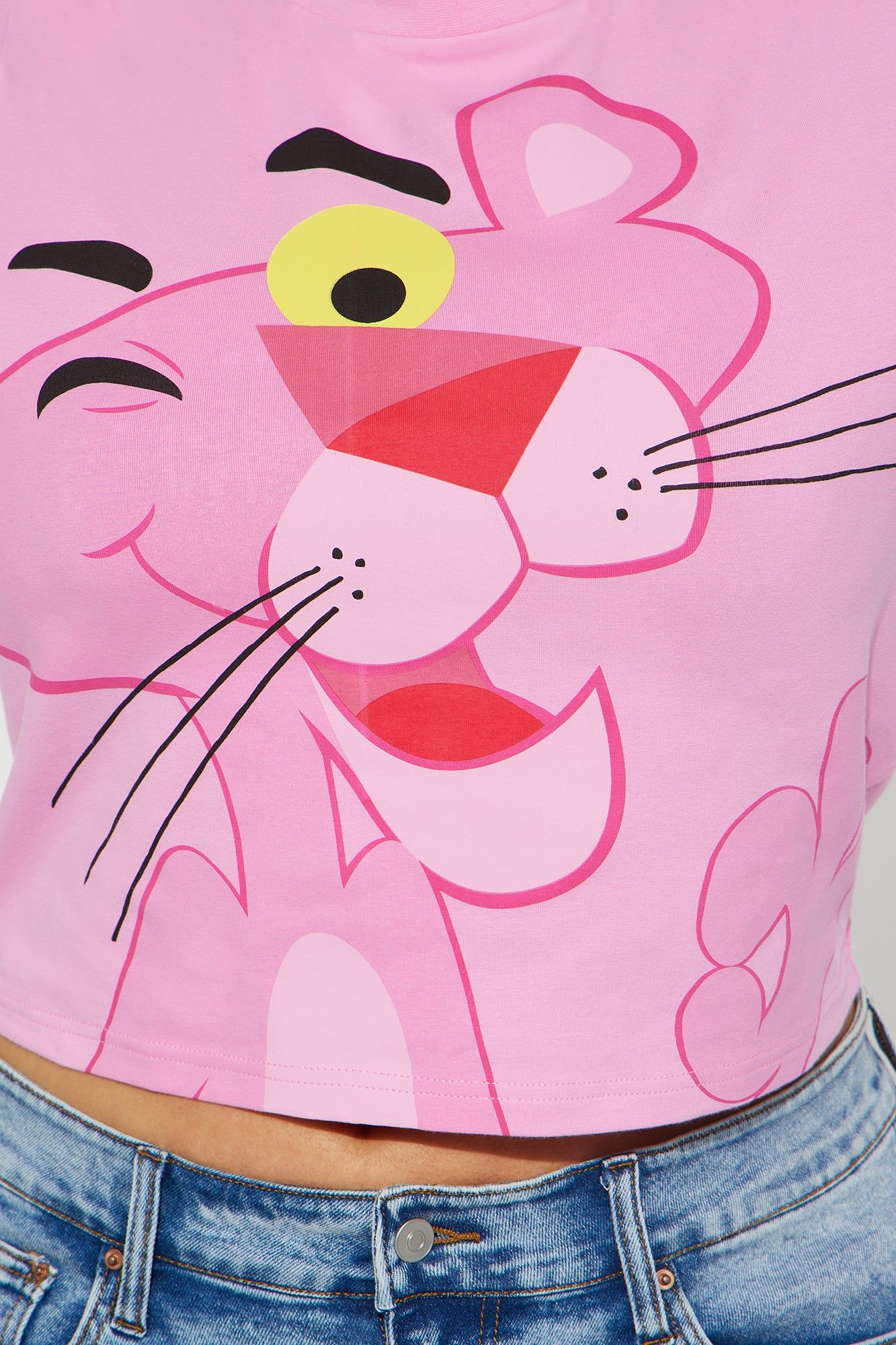 Pink Panther Fitted Tee - Pink sold by Fashion Nova product image thumbnail 7