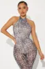 Get Your Way Lace Jumpsuit - Navy/combo sold by Fashion Nova