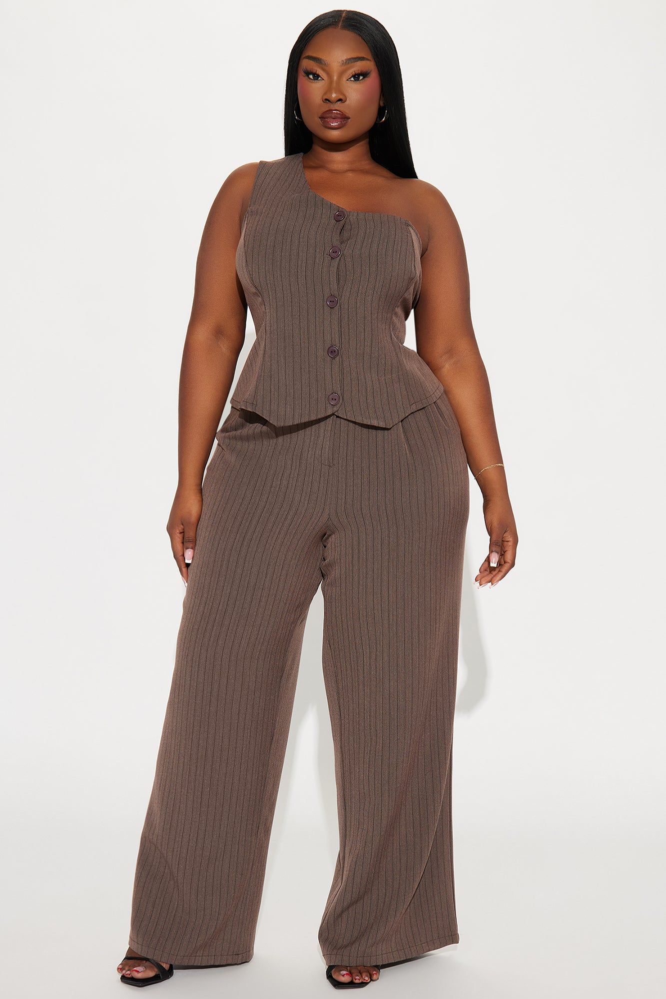 Sandy Pant Set - Brown sold by Fashion Nova product image thumbnail 4